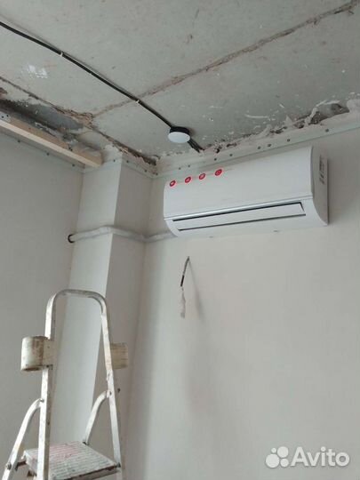 Установка сплит системы