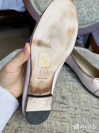 Балетки туфли chanel