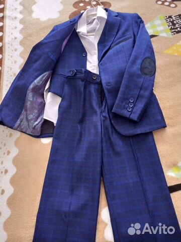 Школьный костюм для мальчика 128