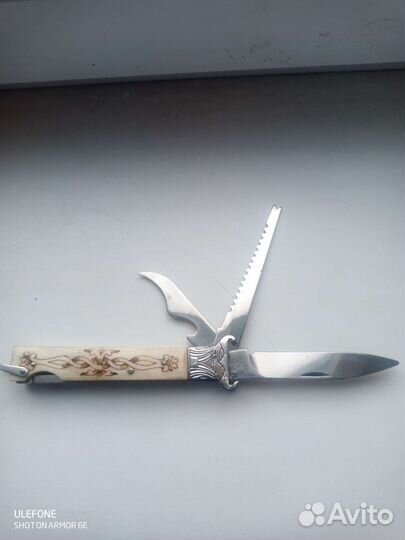 Нож складной охотничий СССР