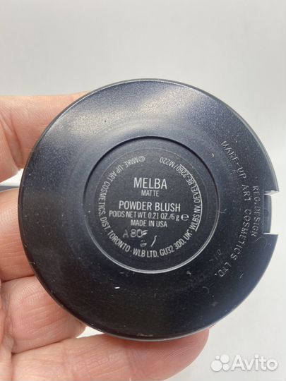 MAC румяна powder blush Melba, оригинал