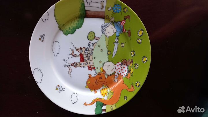 Детские ложки WNF cromargan и тарелка