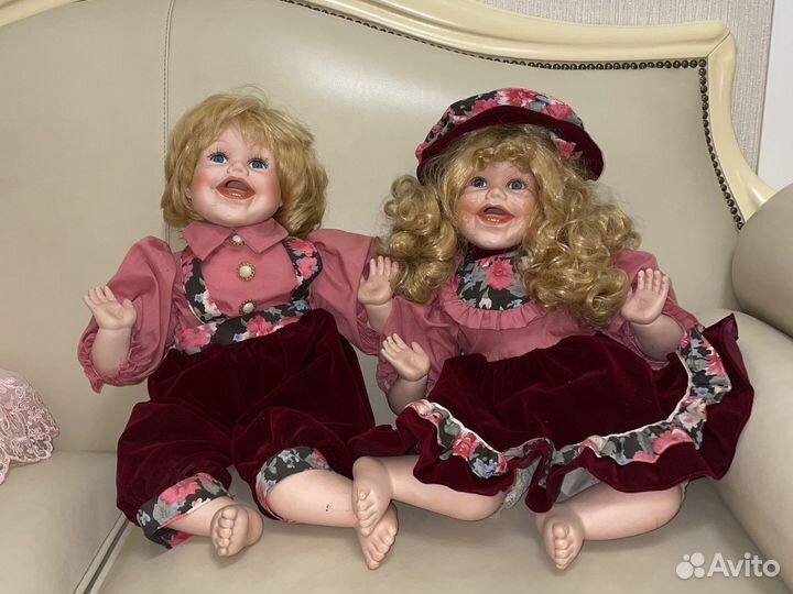 Кукла фарфоровая большая