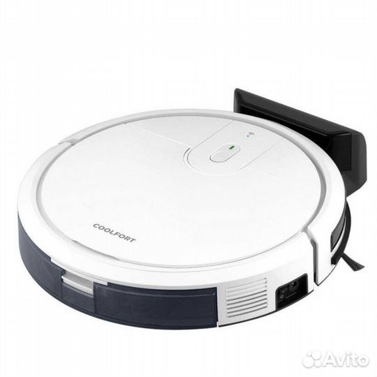 Робот пылесос coolfort cf 3205, белый