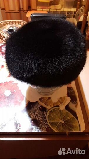 Шапка норковая женская
