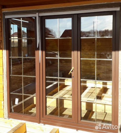 Дверь пластиковая входная