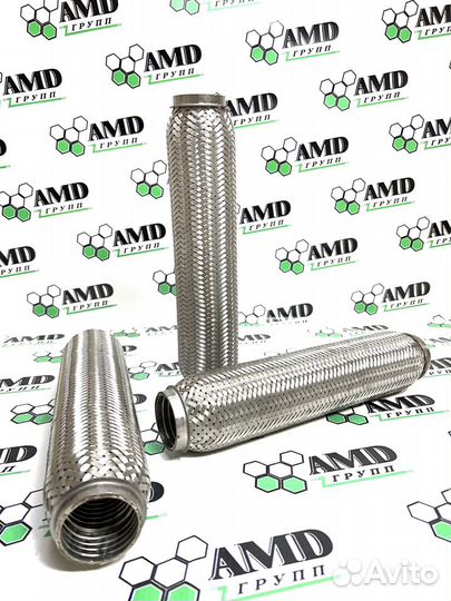 Гофра глушителя трёхслойная для Kia Ford Opel PG