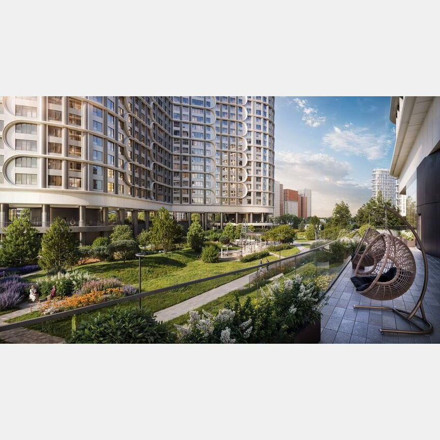 2-к. квартира, 73,4 м², 18/21 эт.