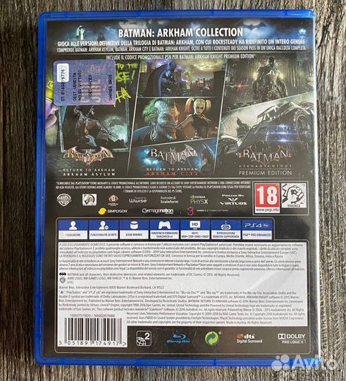 Batman arkham collection игра на ps4