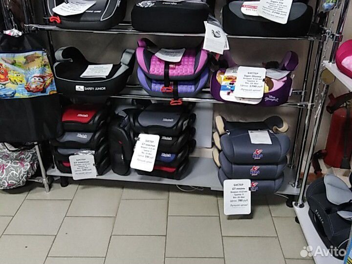 Автобустеры 4-12 лет новый