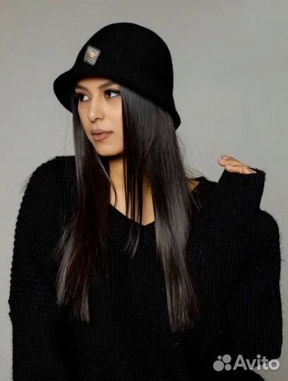 Шапка панамка женская