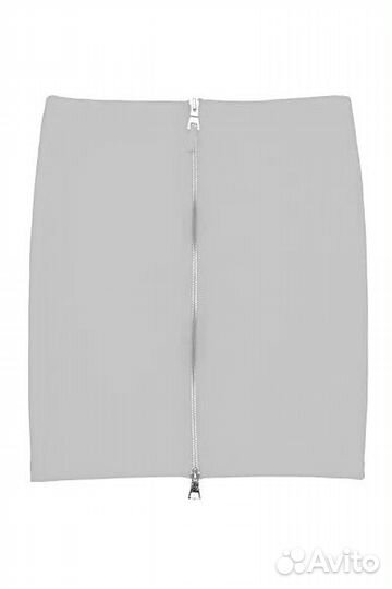 Юбка с двойной молнией Topshop S