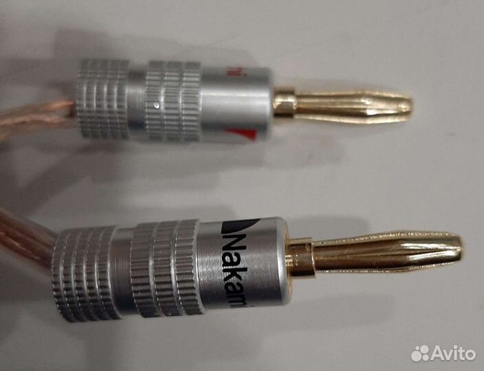 Штекер банан. Комплект 4 шт