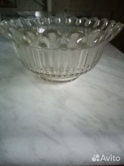 Конфетница стекло СССР