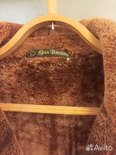 Кожаная дубленка мужская 50 52