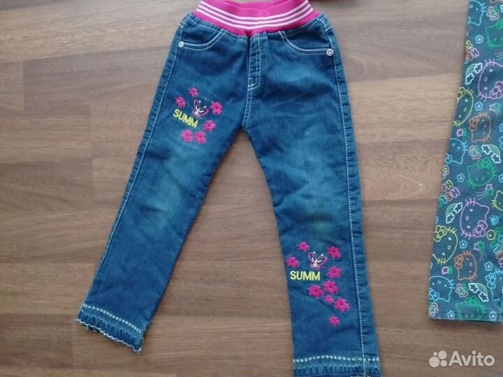 Вещи пакетом на девочку 110 116