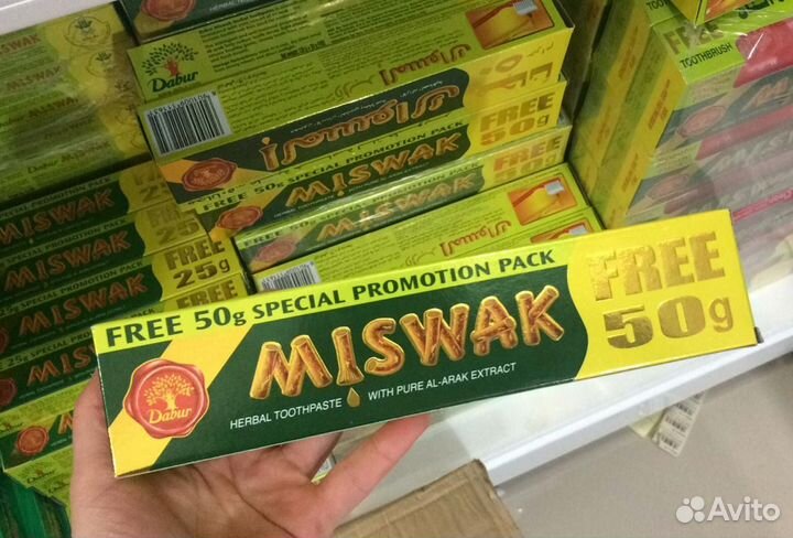 Зубная паста dabur miswak