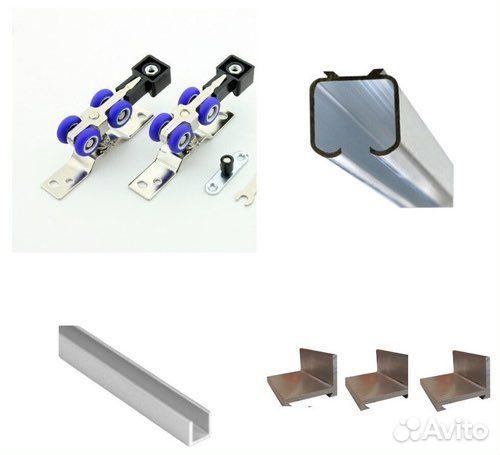 Готовый комплект для раздвижных дверей 2метра