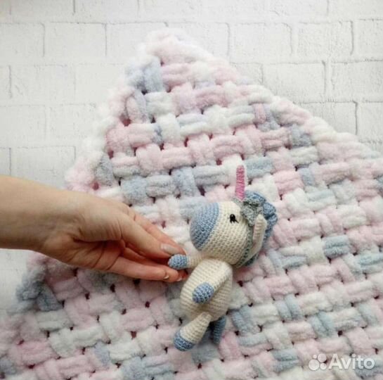 Детский плюшевый плед