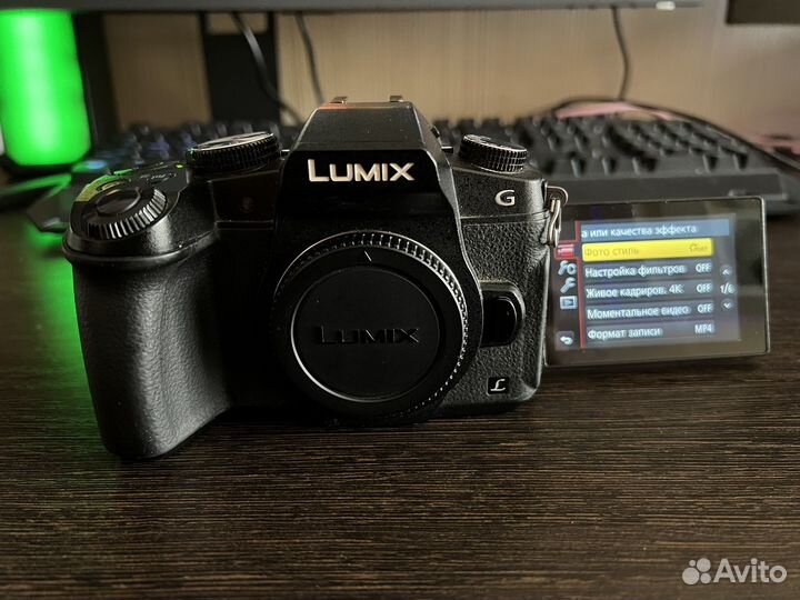 Panasonic Lumix g80 4к полный комплект С объектив