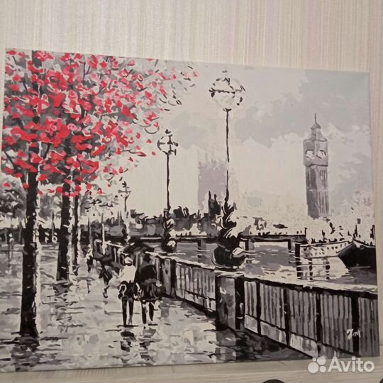 Картины по номерам раскрашенные