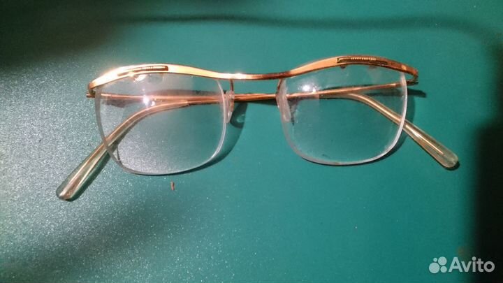 Очки антиква винтаж СССР позолоченные позолота 2шт