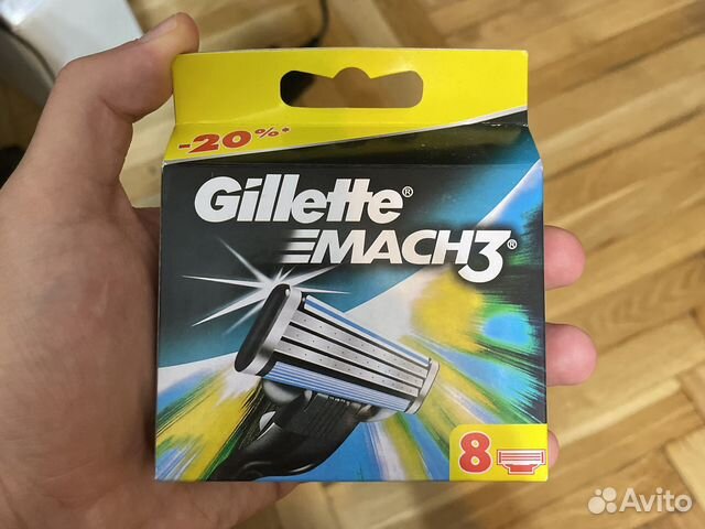 Gillette mach 3 лезвия для бритья купить в Москве | Личные вещи | Авито