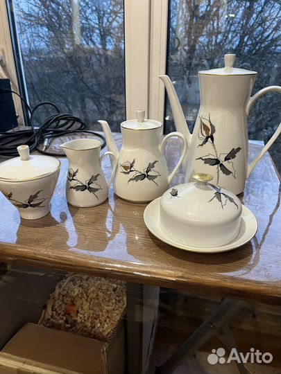 Сервиз кофейный винтажный