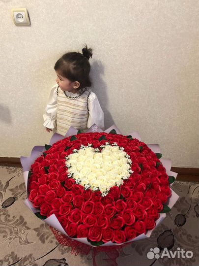 Букет 101 роза-3200