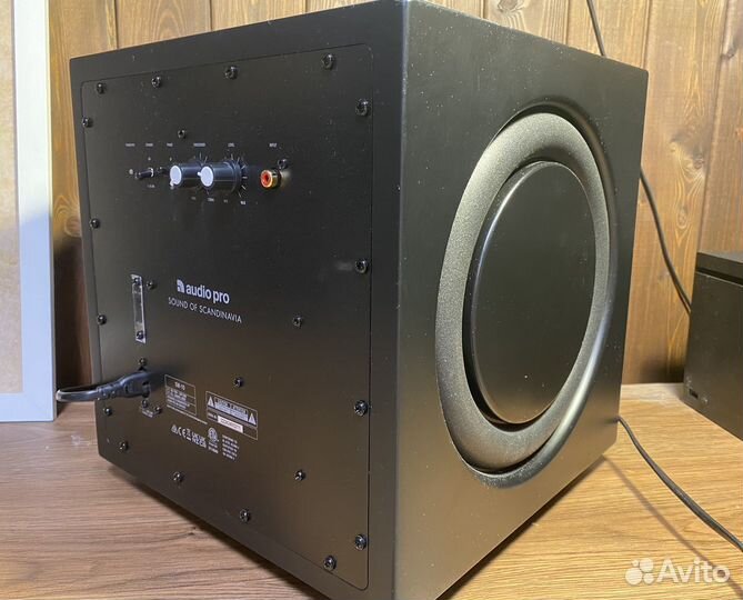 Сабвуфер Audio Pro SW-10, 1 колонкашт, black