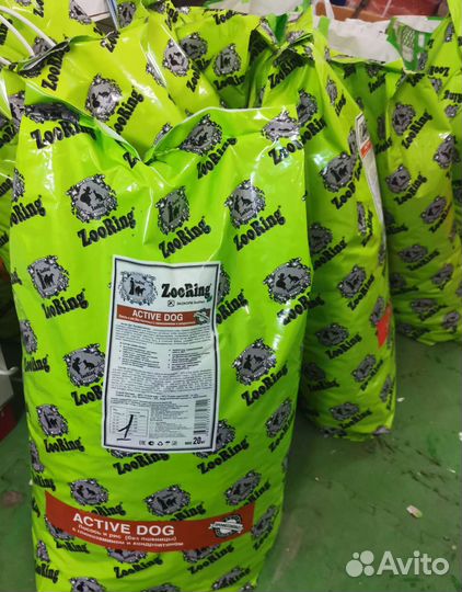 Корм для собак зооринг