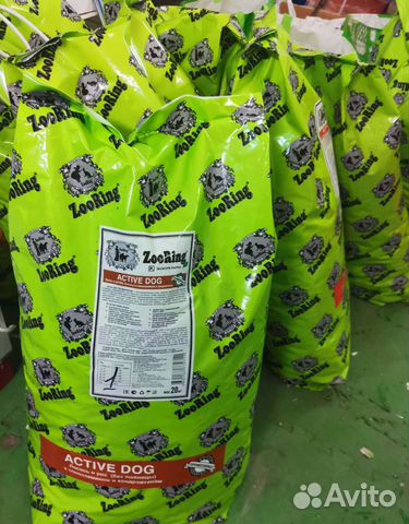 Корм для собак зооринг