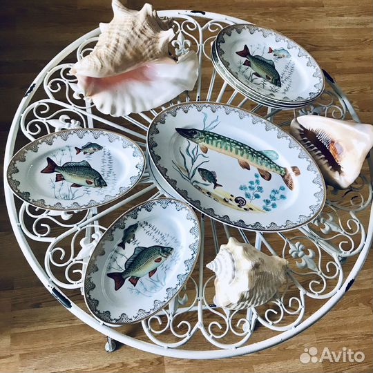 Тарелки для рыбных блюд