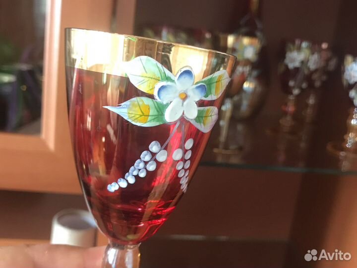 Комплект фужеров с графином