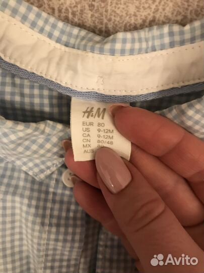 Рубашка hm 80
