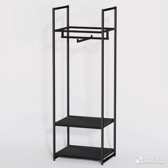 Стеллаж для одежды в стиле Лофт A1760-08-чч