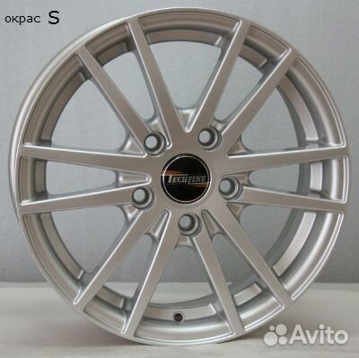 Диск Tech Line 535 6х15 PCD 4х100 ET 45 DIA 67,1 S