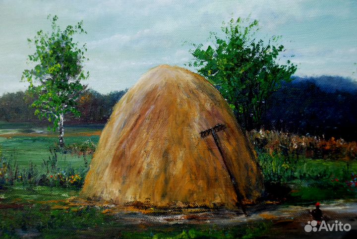 Авторская картина (холст, масло, подрамник, 65х45)