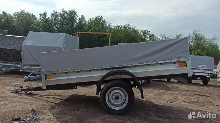 Прицеп 2.5х1.25 тент 0.35 м rinal 253