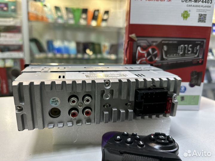 Автомагнитола 1din bluetooth Pioneer