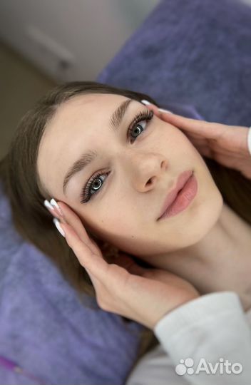 Наращивание ресниц модель