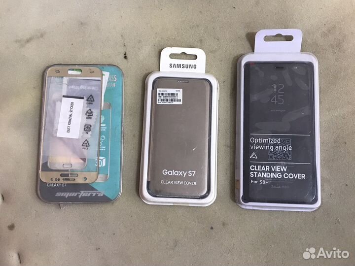 Чехлы защитное стекло