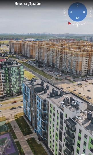 1-к. квартира, 42 м², 4/9 эт.