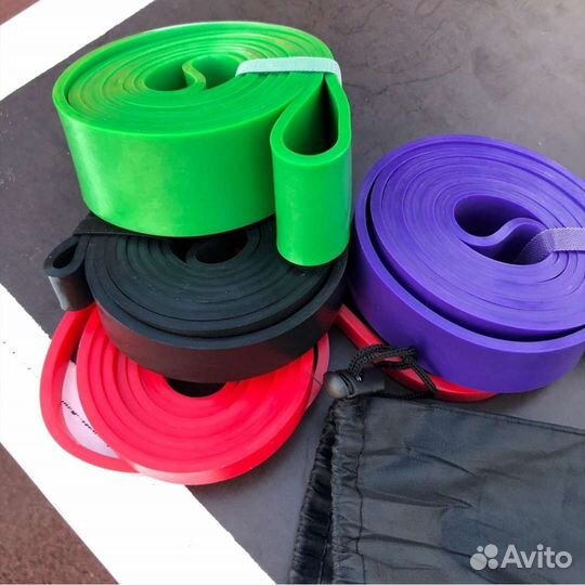 Комплект эспандеров для фитнеса