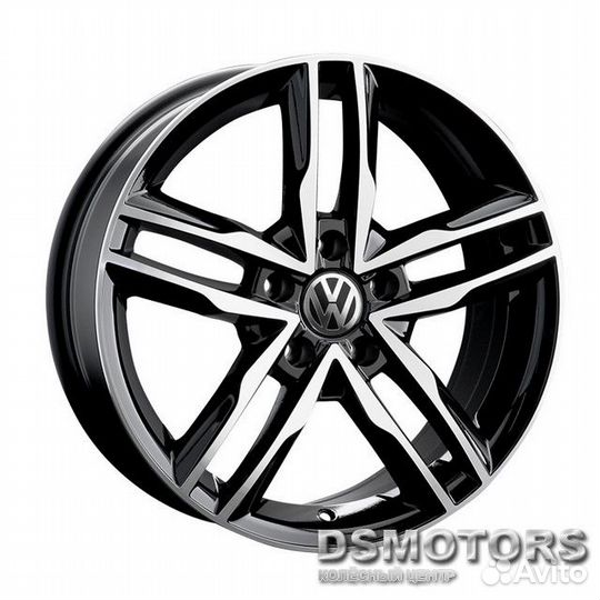 Диски Volkswagen VV106 8.5/19 5x112 ET38 d57.1 BKF