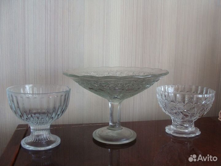 Вилки и Вазы на ножке. СССР. Винтаж