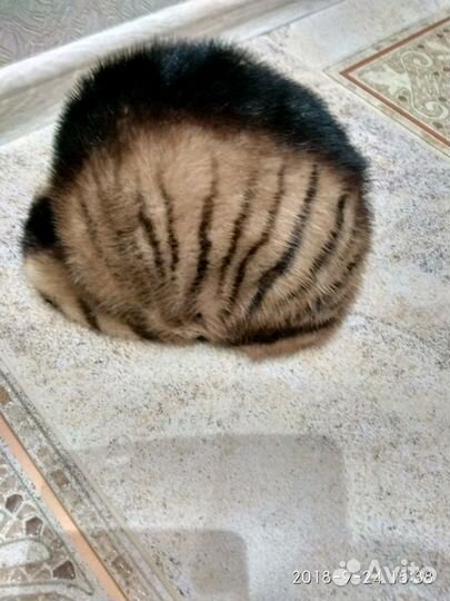 Шапка норковая