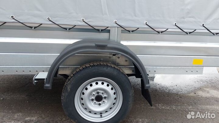 Прицеп 2,8х1,5 на подрамнике рессора Al-ko