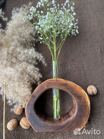 Ваза из дерева