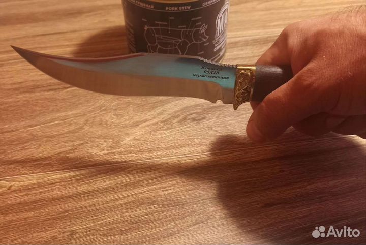 Нож охотничий ручной работы
